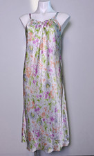 Vintage Oscar De La Renta Pink Label Extra Small Full Length Nightgown Lingerie 