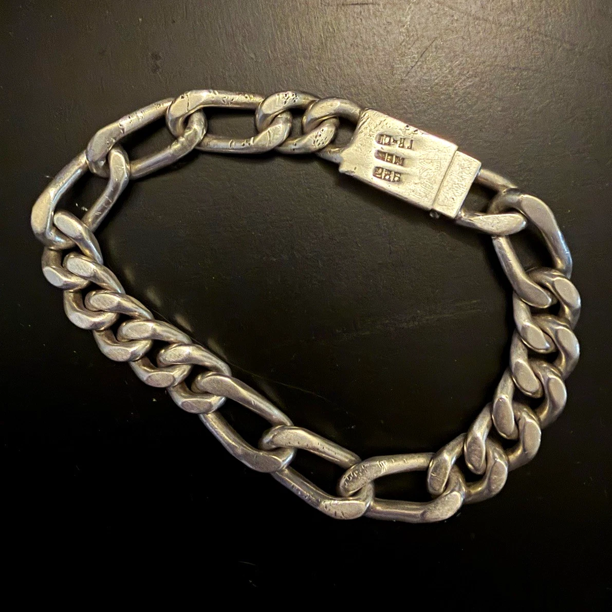 Taxco Silver Chain In Men's Bracelets for sale | eBay