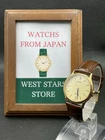[AS IS] Vintage SEIKO SPIRIT 5E31-6040 Gold Round Quartz Men's JAPAN