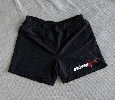 STUSSY AU Sport Water Beach Shorts-Black, Size: 28, 30, 34 100% Authentic NEW