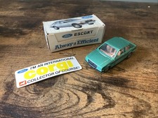Corgi Juniors Ford Escort mk3  In Original Box Vintage 1981 56175 promo