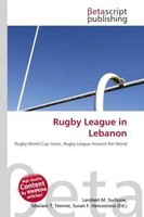Lambert M. Surhone (U. A.) | Rugby League In Lebanon | Taschenbuch | Englisch