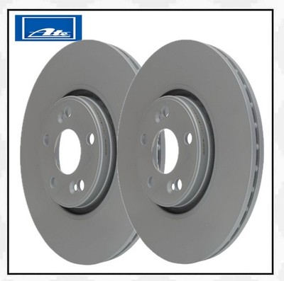 2x ATE 24.0128-0135.1 Bremsscheibe für RENAULT ESPACE LAGUNA I JK0 1 BG0 1