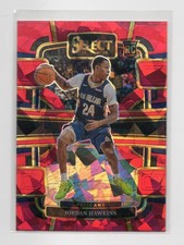 2023-24 Panini Select #72 Jordan Hawkins Orange Tectonic Prizms