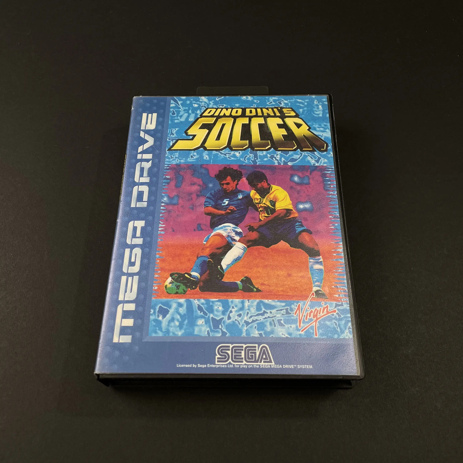 SEGA Megadrive Dino Dini's Soccer EUR Trés Bon état
