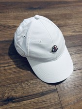 Moncler weiße Mütze für Jungen Größe S A...