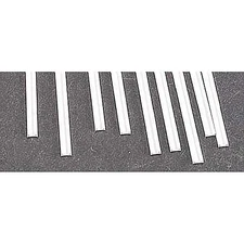 Plastruct Channel Styrene 3/32 (10) - Model Scratch Building Plastic Strips