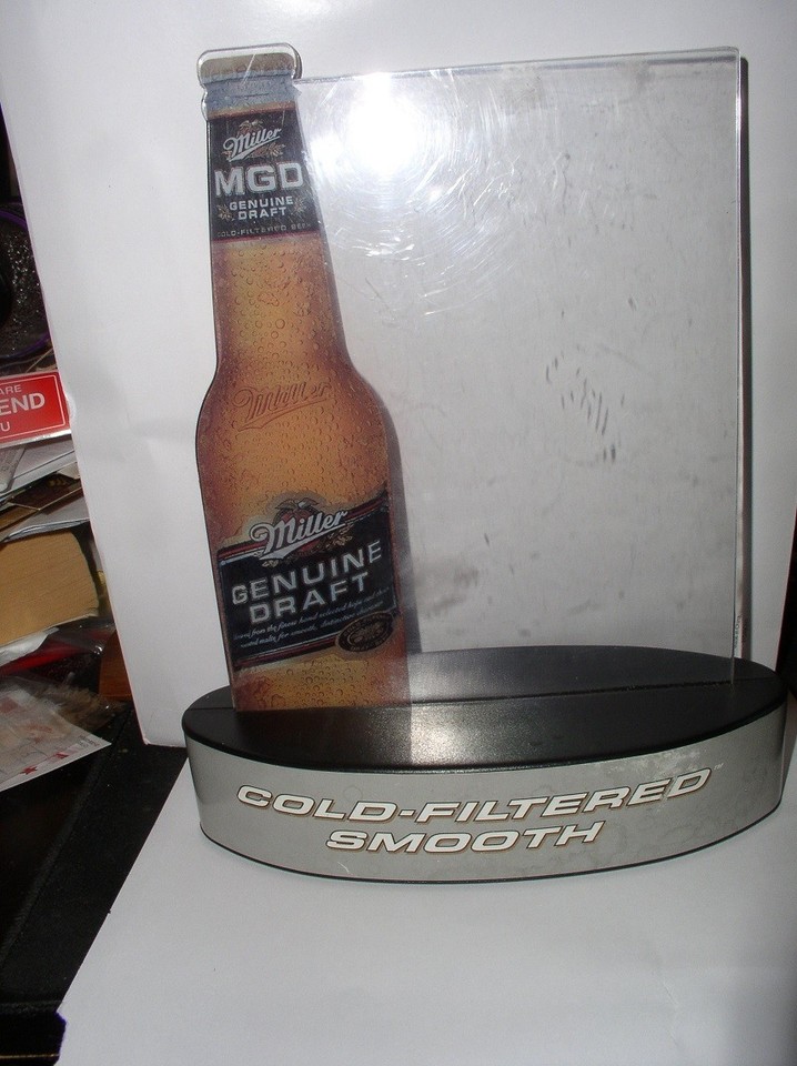 Vintage Miller High Life Genuine Draft Light Miller Lite Tabletop ...