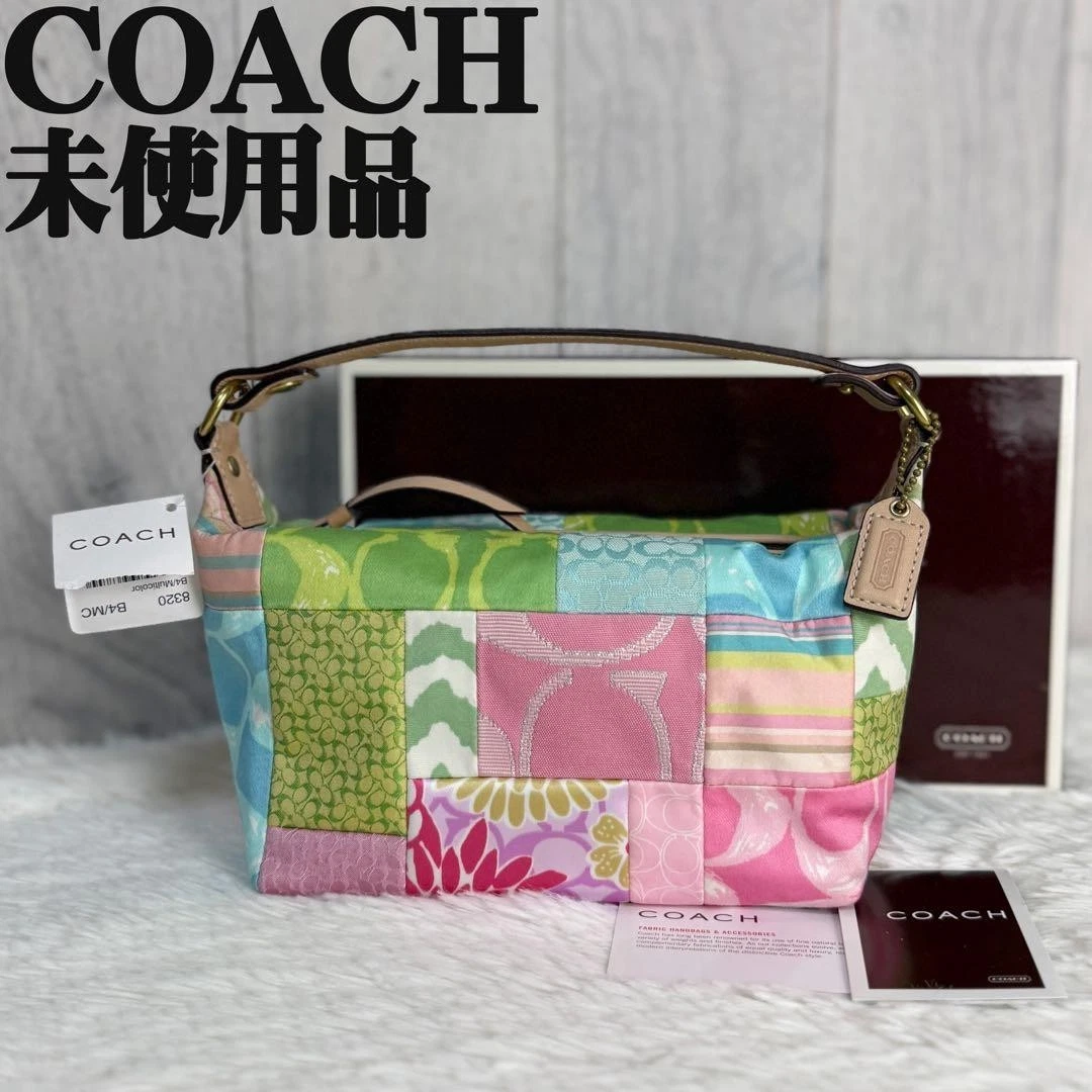 バッグ COACH PATCHWORK oneshoulderbag signature Coach Patchwork Zip Shoulder Bags for Women | eBay