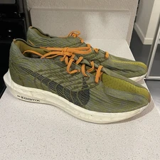 Nike Pegasus Turbo Next Nature Shoes Mens 12.5 Green Athletic Running Sneakers