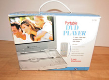 PORTABLE DVD VIDEO PLAYER AUDIOVOX D1730 DVD CD MP3 PLAYER 7' / Read Below