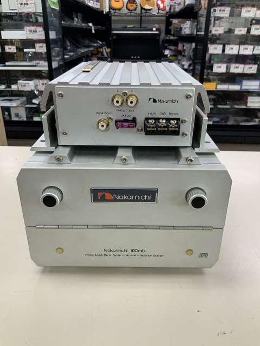 NAKAMICHI 100MB 100DAC CD CHANGER Set of 2 Tested Japan | eBay