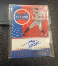 2019 Chronicles America's Pastime Boys of Summer #23/25  Andrew Stevenson Auto