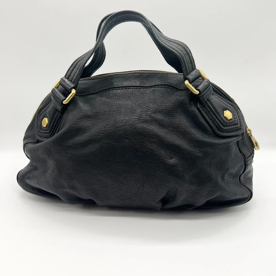 Bolso Marc by Marc Jacobs Mini Boston 2 vías cuero negro vintage y2k Japón Foto 3 de 4