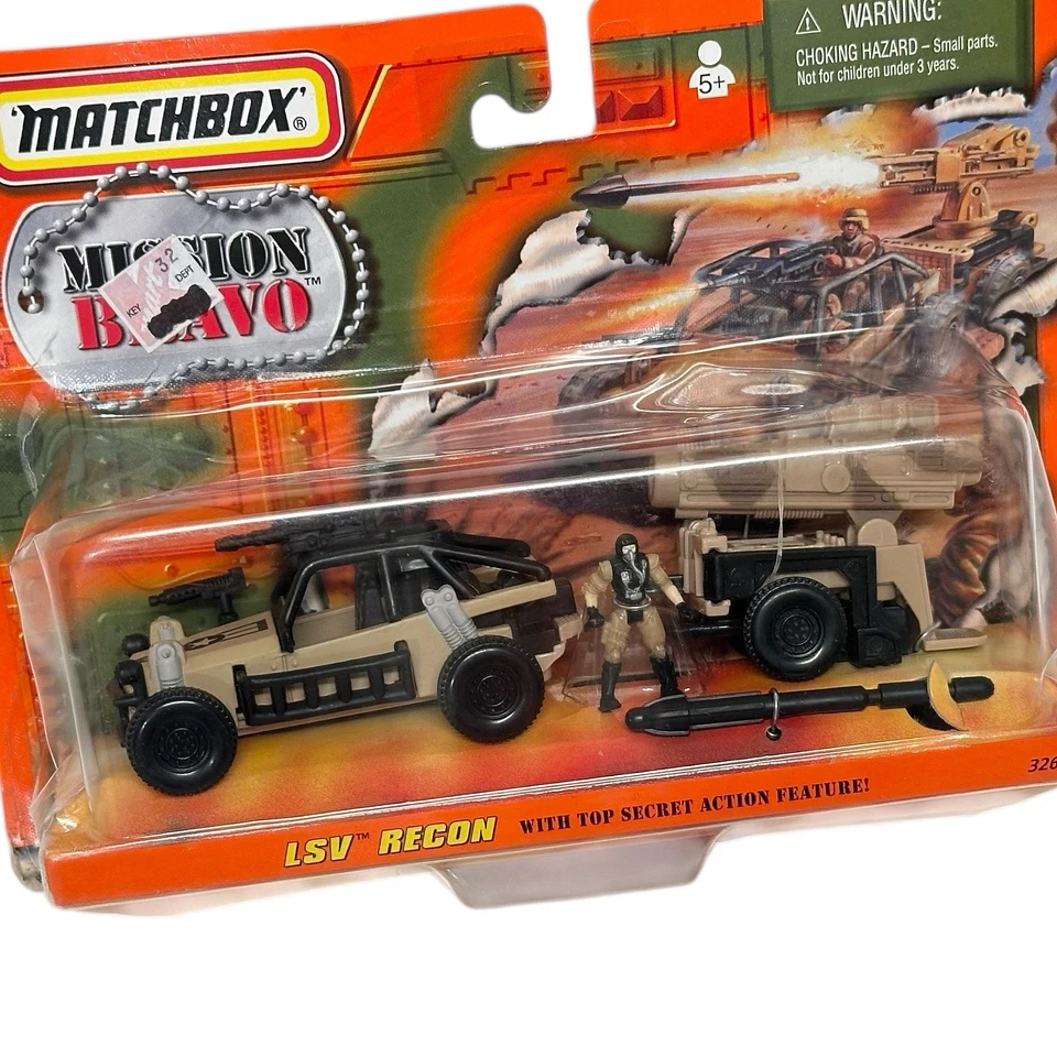1998 MATCHBOX MISSION BRAVO LSV RECON VEHICLE - Image 2 of 3