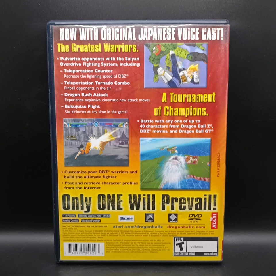 CASE ONLY Dragon Ball Z: Budokai 3 (Sony PS2 Playstation 2, 2004) Greatest Hits - Image 2 of 4