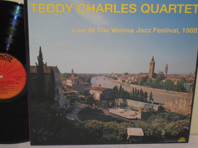 TEDDY CHARLES QUARTET ベローナジャズフェスティバル LP TEDDY CHARLES QUARTET ベローナジャズフェスティバル LP