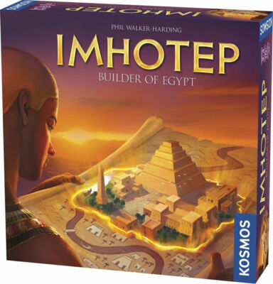 Imhotep Builder of Egypt Board Game By Kosmos Cards Still Sealed 100% Complete