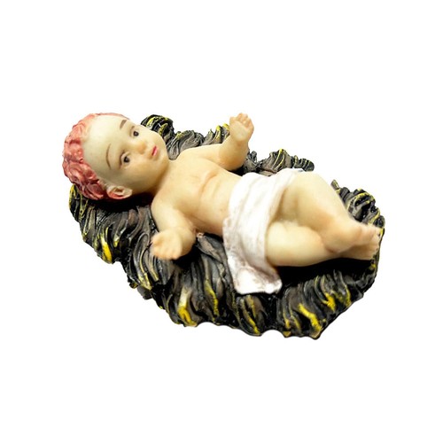 Krippenfiguren Sammlerstücke Skulptur Resin Statue Jesuskind Figur - Bild 2 von 12