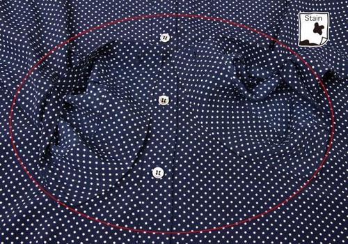 Y's for men Pin Dot Layered-collar Long Sleeve Shirt Size 3(K-118700) - Picture 12 of 12