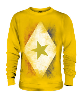 SABA VERWASCHENE FLAGGE UNISEX PULLOVER OBERTEIL FUSSBALL GESCHENK SHIRT KLEIDUNG TRIKOT