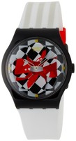 Swatch Women's Wrist Watch Disco Vibe Supb100 With Plastic Strap Swatch Women's Wrist Watch Disco Vibe Supb100 With Plastic Strap