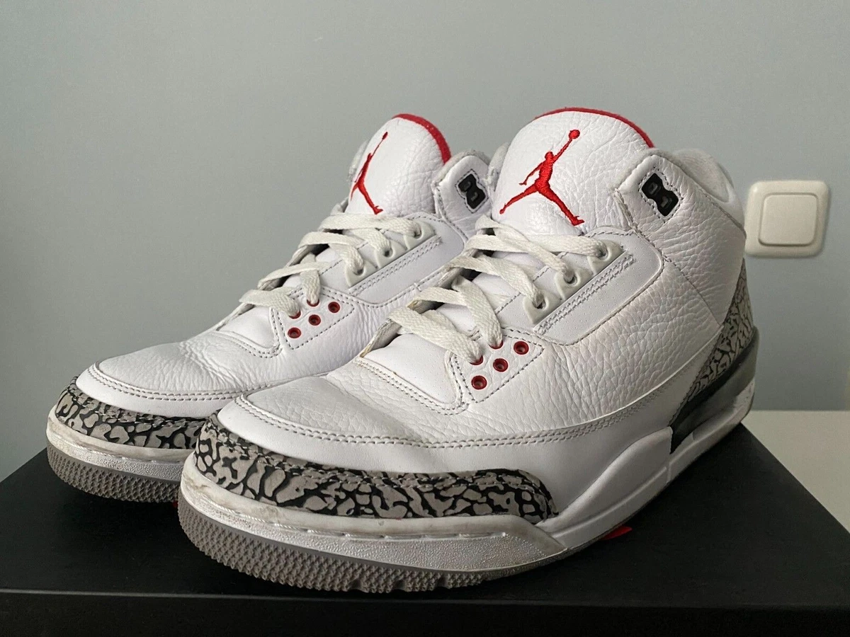 Jordan 3 deals bianche