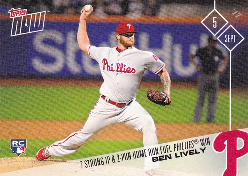 2017 Topps Now 564 Ben Lively