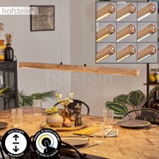 LED Pendel Leuchte Hänge Lampe dimmbar Ess Wohn Schlaf Zimmer Beleuchtung Holz