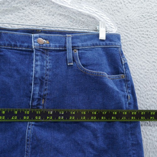 J Crew Womens A-Line Denim Skirt 12 Blue Medium Wash Short Casual NEW - Picture 9 of 17