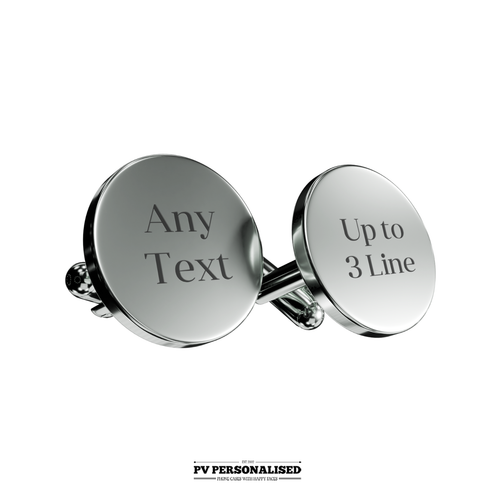 Gemelos Personalizados Grabados Personalizados Cualquier Texto para Papá Marido Hijo Novio - Imagen 10 de 13