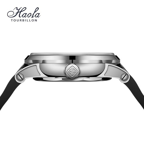 Haofa Carrousel Manual Movement Watch For Men Luxury Moon Phase Herrenuhren 1951 - Bild 4 von 17