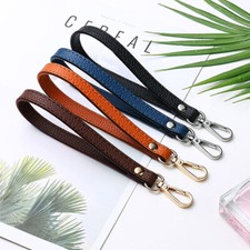 4x PU Leather Wristlet Wrist Bag Strap Handbag Clutch Purse Handle Replacement K