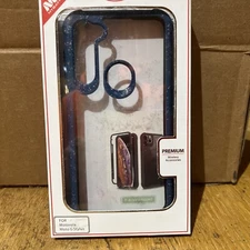 MYBAT Motorola Moto G Stylus Cell Phone Case Blue/Pink Speckle