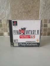 FINAL FANTASY 6 VI - gioco playstation 1 - ps1 (custodia difettosa) 🇮🇹
