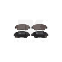 Bremsbelagsatz, Scheibenbremse NK 222626 FüR Honda, Vorderachse