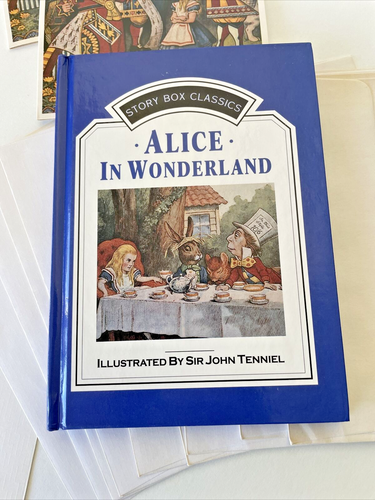 Alice in Wonderland Story Book Classics and 10 Note Cards with Envelopes Rare - Picture 13 of 23