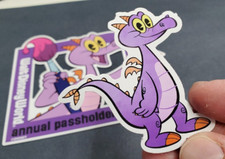 New! Walt Disney World Passholder featuring Figment AP MAGNET (Homemade) 2023