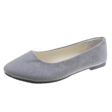 Women's Ballet Flats Ballerina Dolly Pumps Casual Slip On Light Shoes