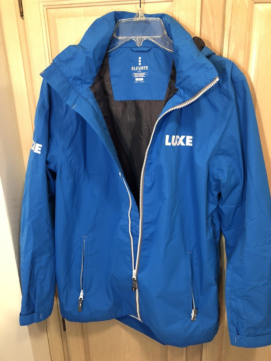 ELEVATE SPORT MEN'S SOFTSHELL FULL ZIP JACKET BRIGHT BLUE ELEVATE SPORT MEN'S SOFTSHELL FULL ZIP JACKET BRIGHT BLUE