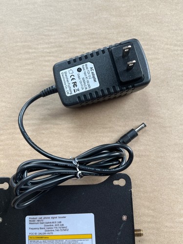 Cell Phone Signal Booster and Power supply ONLY(Model - HBV70) - Photo 6 sur 6