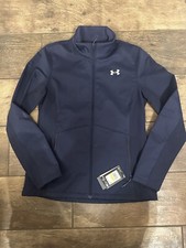 Women s Under Armour Medium Storm Navy Coldgear Infrared Running Jacket
