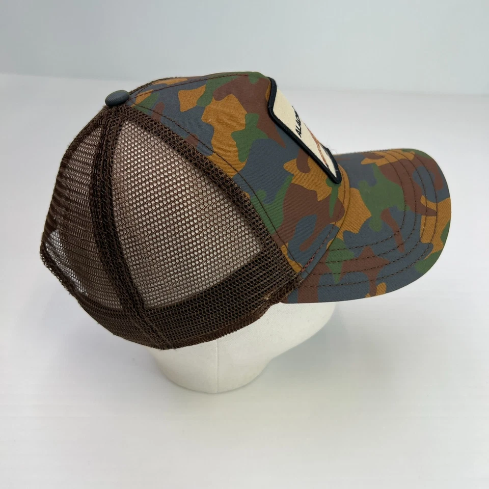 The Farm Hat Men Snap Back Alacran Spell Out Scorpion Street Camo Hype Core Cap - Image 4 of 4