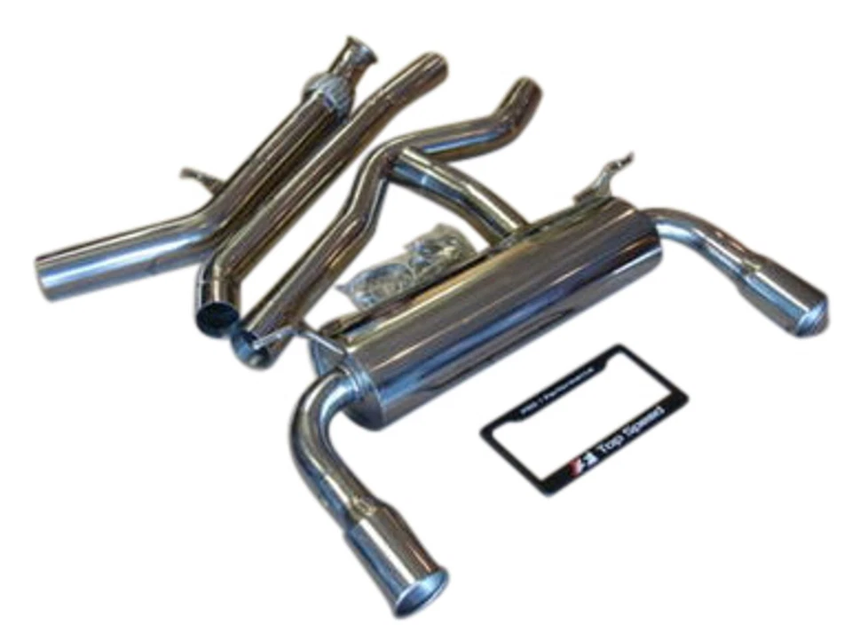 Sistema de escape de rendimiento para BMW F30 335i cupé sedán 12-15 Foto 2 de 4