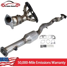 Exhaust Manifold Catalytic Converter For 2007-2018 Nissan Altima 2.5L Flex Pipe