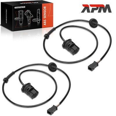 2x ABS Sensor Raddrehzahl Hinterachse Links Rechts für Audi A6 4B2 4B5 1.8-3.0