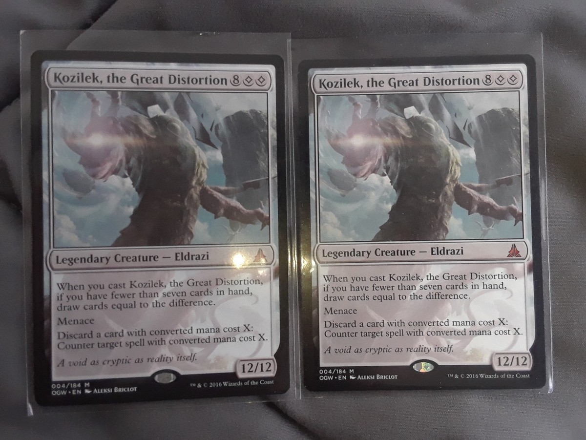 Kozliek,The Great Distortion X2 Magic The Gathering NM Oath of The