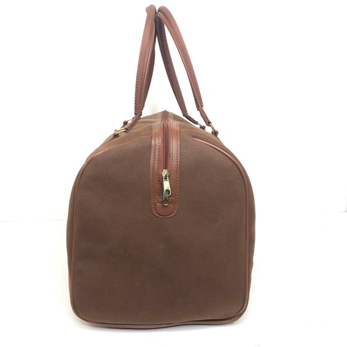Karl Lagerfeld Duffle Bag Overnight 21 x 12” Brown - 第 5/11 張圖片
