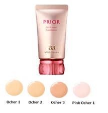 Shiseido PRIOR BB Gel cream foundation SPF35 PA+++ - 4 colors From Japan