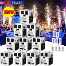 10x Large Cold Spark Machine 700w Dmx Stage Firework Machine 6.6-9.8ft Dj Light